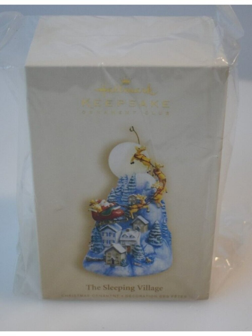 Hallmark Keepsake Club The Sleeping Village 2006 Christmas Ornament QXC6002